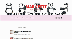 Desktop Screenshot of markpett.com