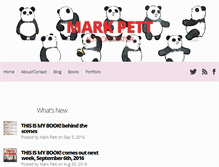 Tablet Screenshot of markpett.com